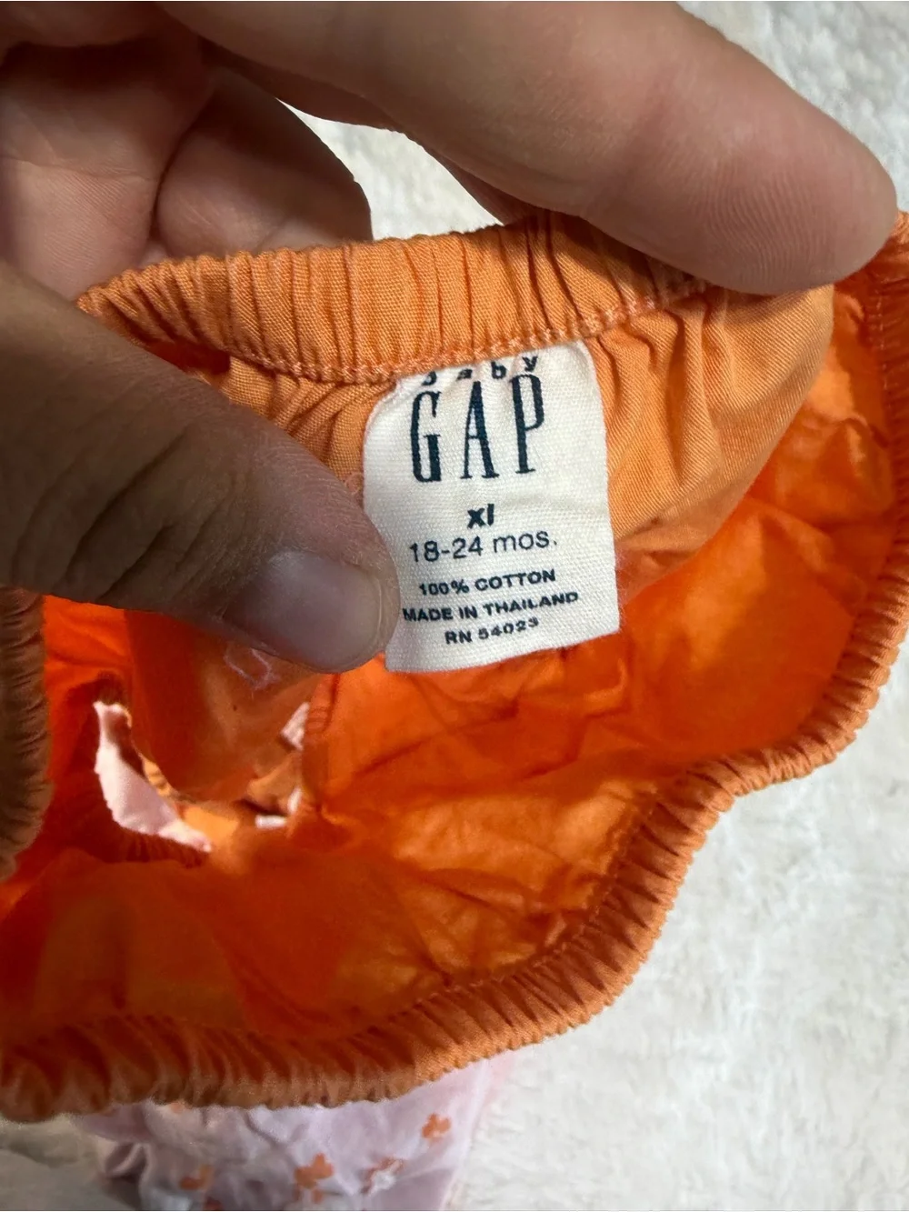 Baby Gap xl 18-24M skirt & diaper cover two piece set